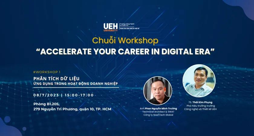 Trung tâm đào tạo Công nghệ và Thiết kế mở đầu thành công chuỗi workshop với chủ đề phân tích dữ liệu