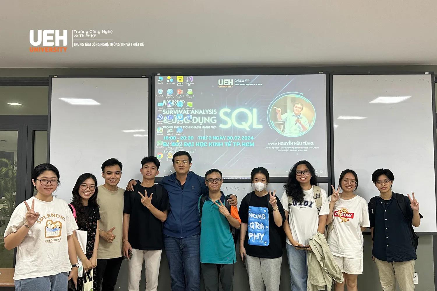 WORKSHOP “SURVIVAL ANALYSIS & ỨNG DỤNG TRONG PHÂN TÍCH KHÁCH HÀNG VỚI SQL” DIỄN RA THÀNH CÔNG