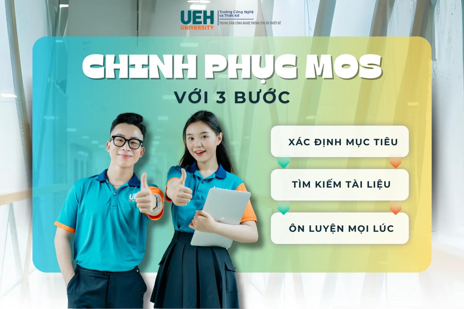 Chinh phục MOS chỉ với 3 bước