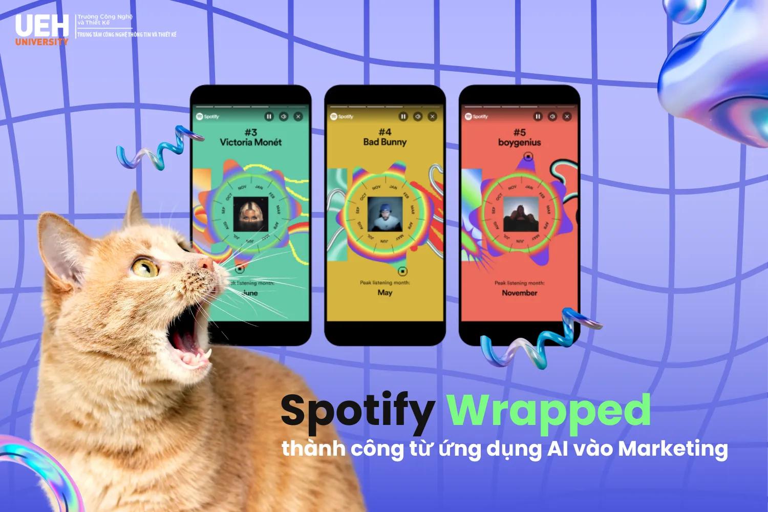 Chiến dịch Spotify Wrapped - khi gã khổng lồ ứng dụng AI trong chiến dịch social marketing