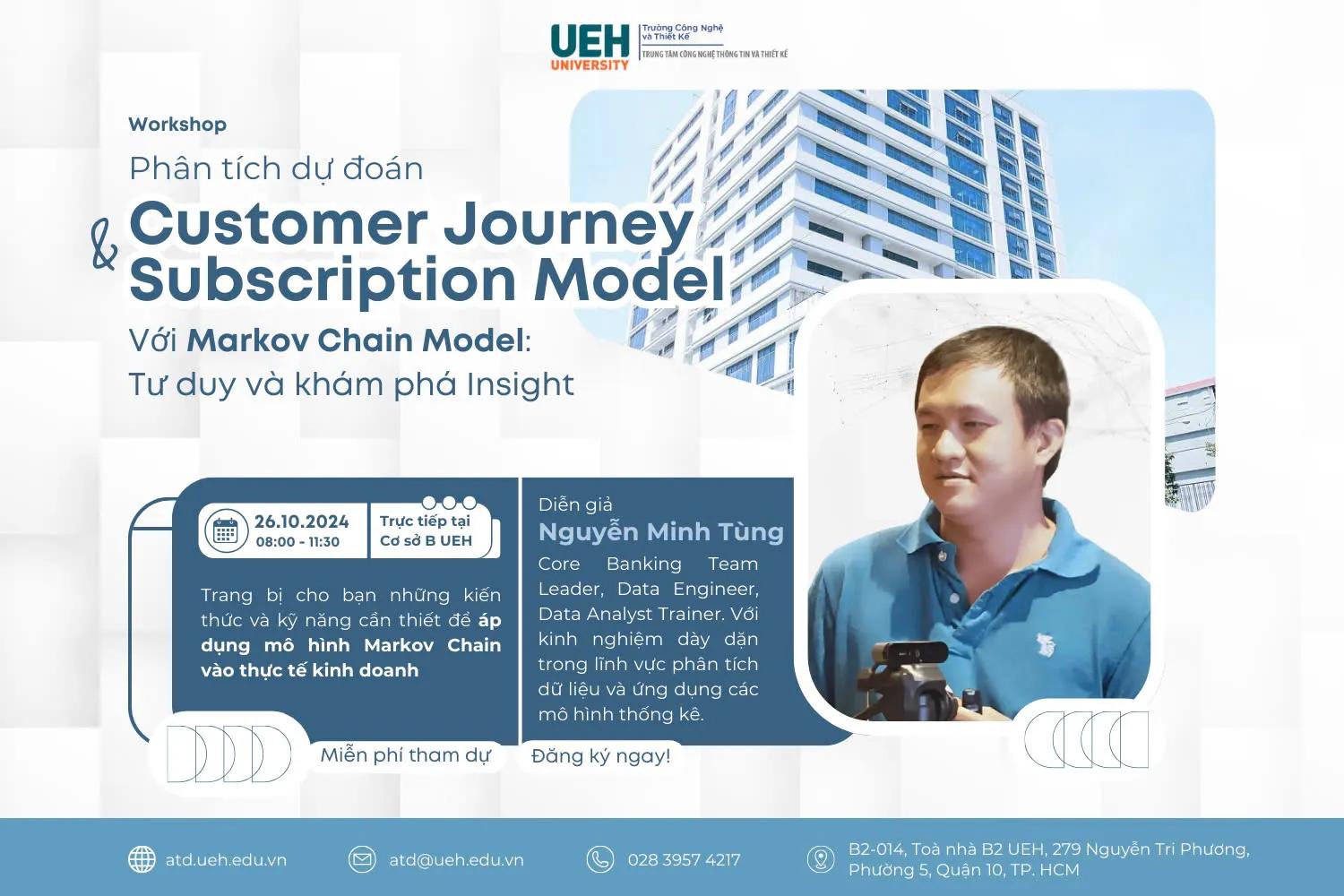 [Workshop] Phân tích Dự Đoán Customer Journey & Subscription Model với Markov Chain Model: Tư Duy & Khai Phá Insight