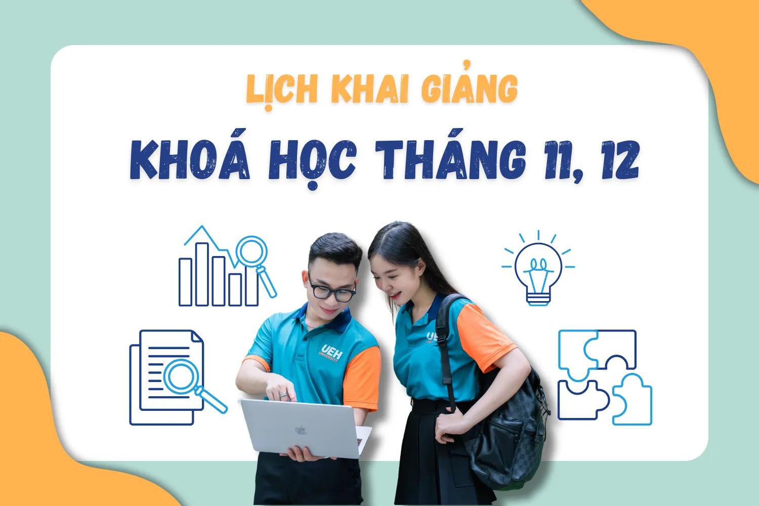 Khai giảng khoá học tháng 11