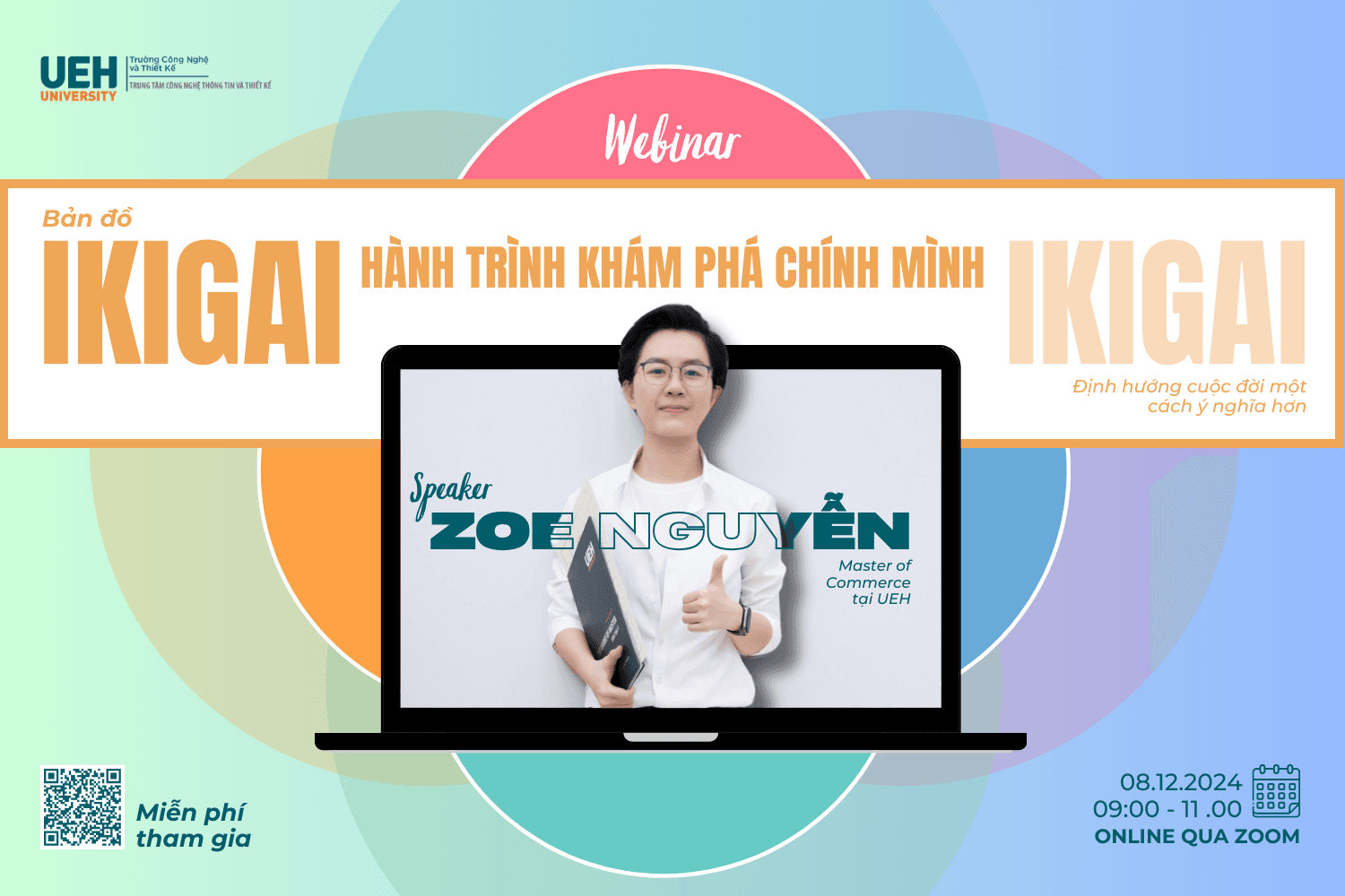 Webinar: "Bản Đồ Ikigai: Hành Trình Khám Phá Chính Mình"