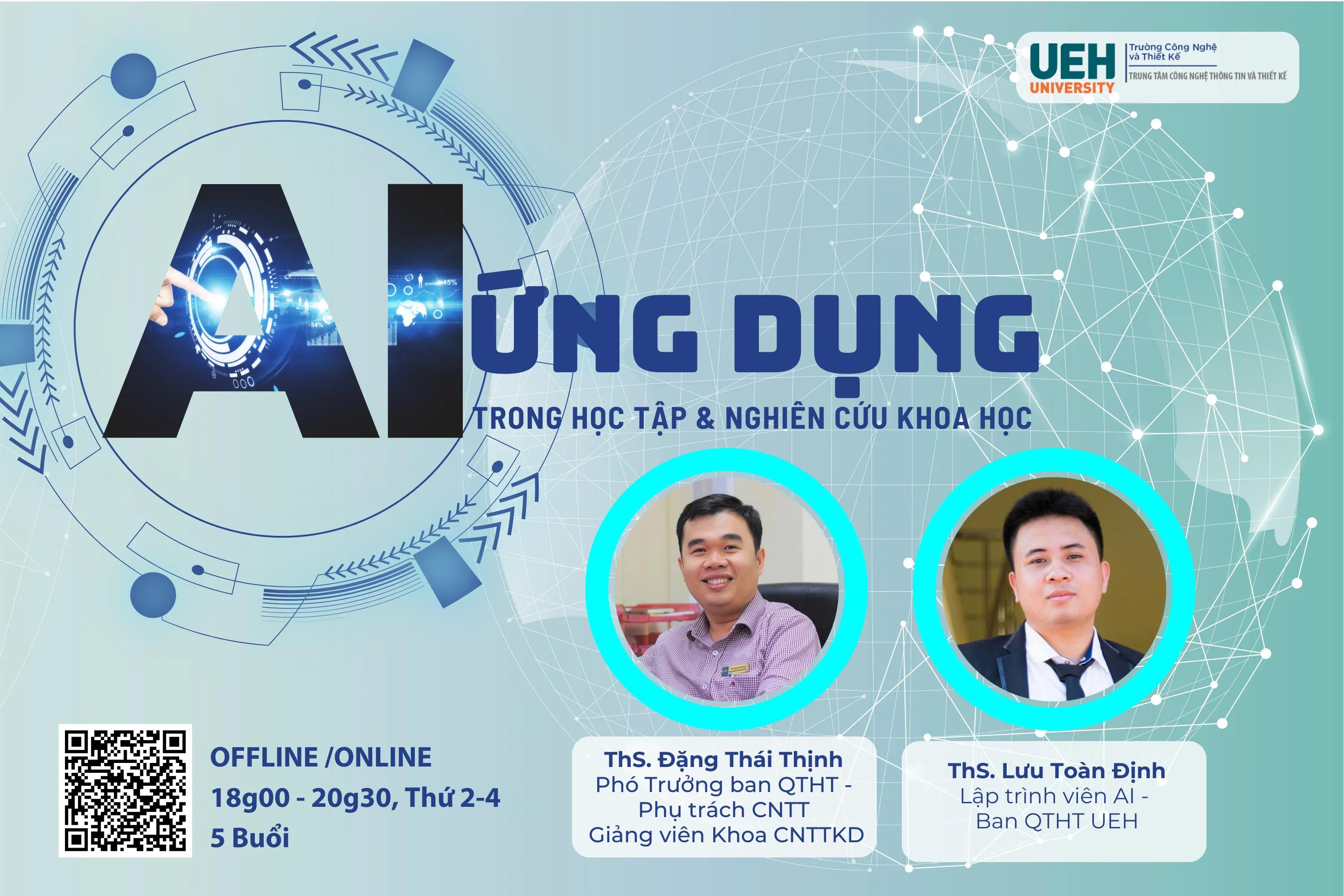 Ứng dụng AI trong học tập & nghiên cứu khoa học