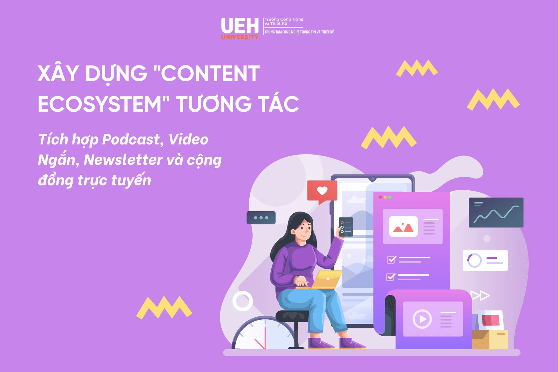 Xây dựng "Content Ecosystem" tương tác: Tích hợp Podcast, Video Ngắn, Newsletter và cộng đồng trực tuyến