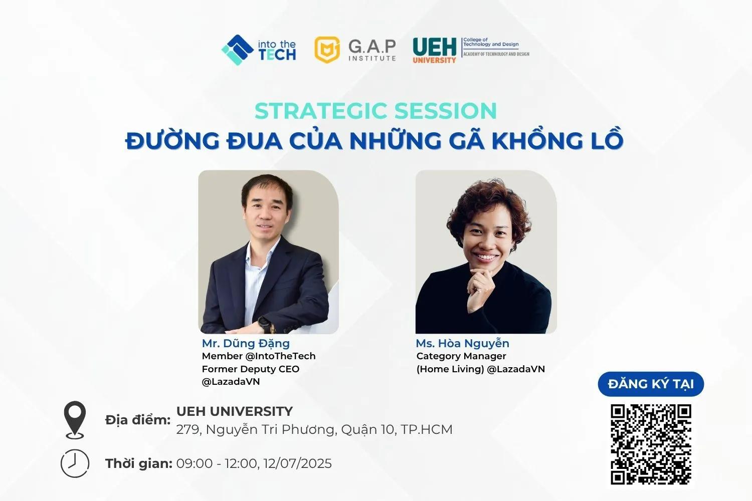 STRATEGIC WORKSHOP: ĐƯỜNG ĐUA CỦA NHỮNG GÃ KHỔNG LỒ