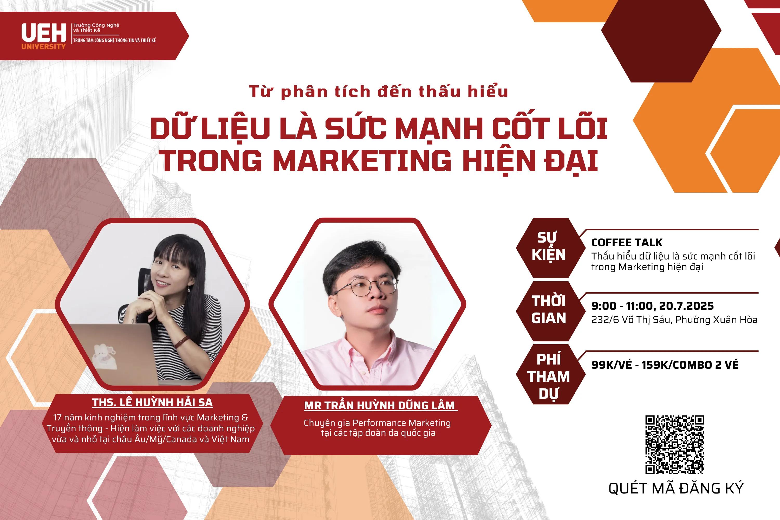COFFEE TALK TỪ PHÂN TÍCH ĐẾN THẤU HIỂU: DỮ LIỆU – SỨC MẠNH CỐT LÕI TRONG MARKETING HIỆN ĐẠI