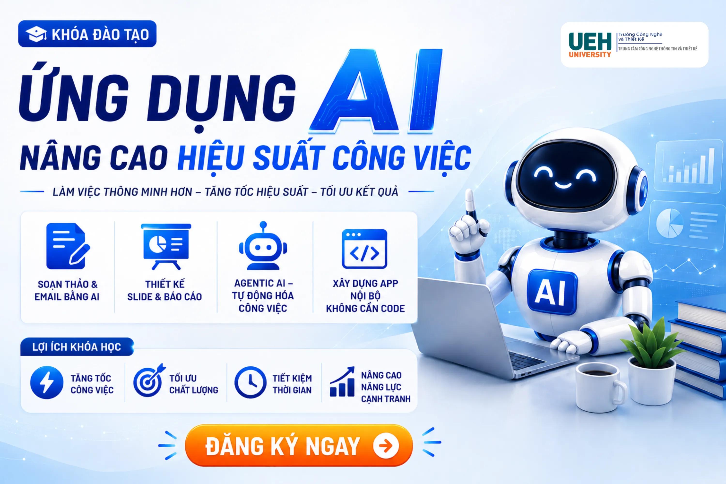 Ứng dụng AI để tự động hóa & tối ưu hiệu suất công việc