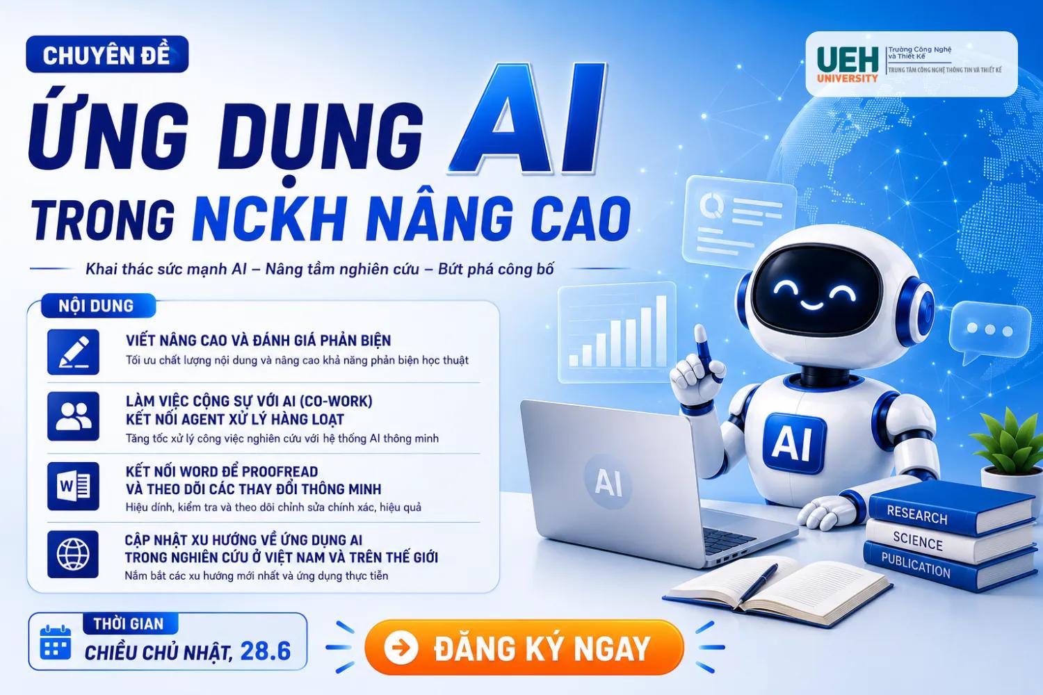 Chuyên đề: Ứng dụng AI trong nghiên cứu khoa học nâng cao