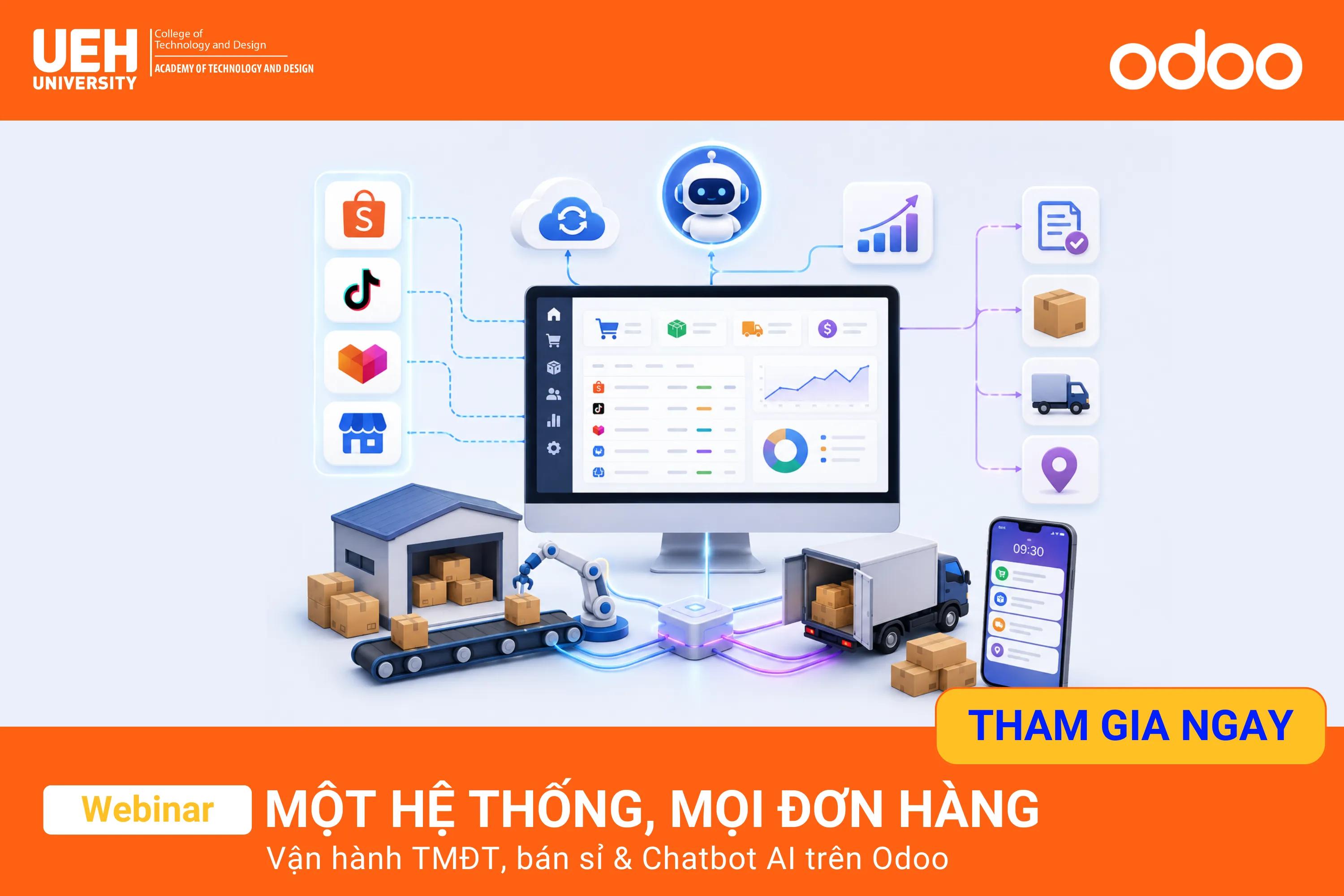 WEBINAR:  TỪ WEBSITE ĐẾN ĐƠN HÀNG: MỘT HỆ THỐNG, MỌI ĐƠN HÀNG